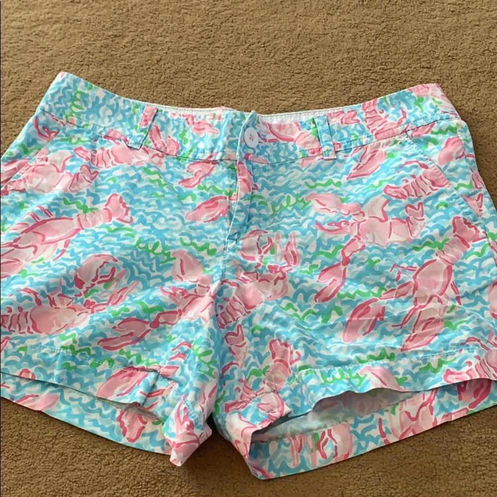 Lily Pulitzer lobster shorts